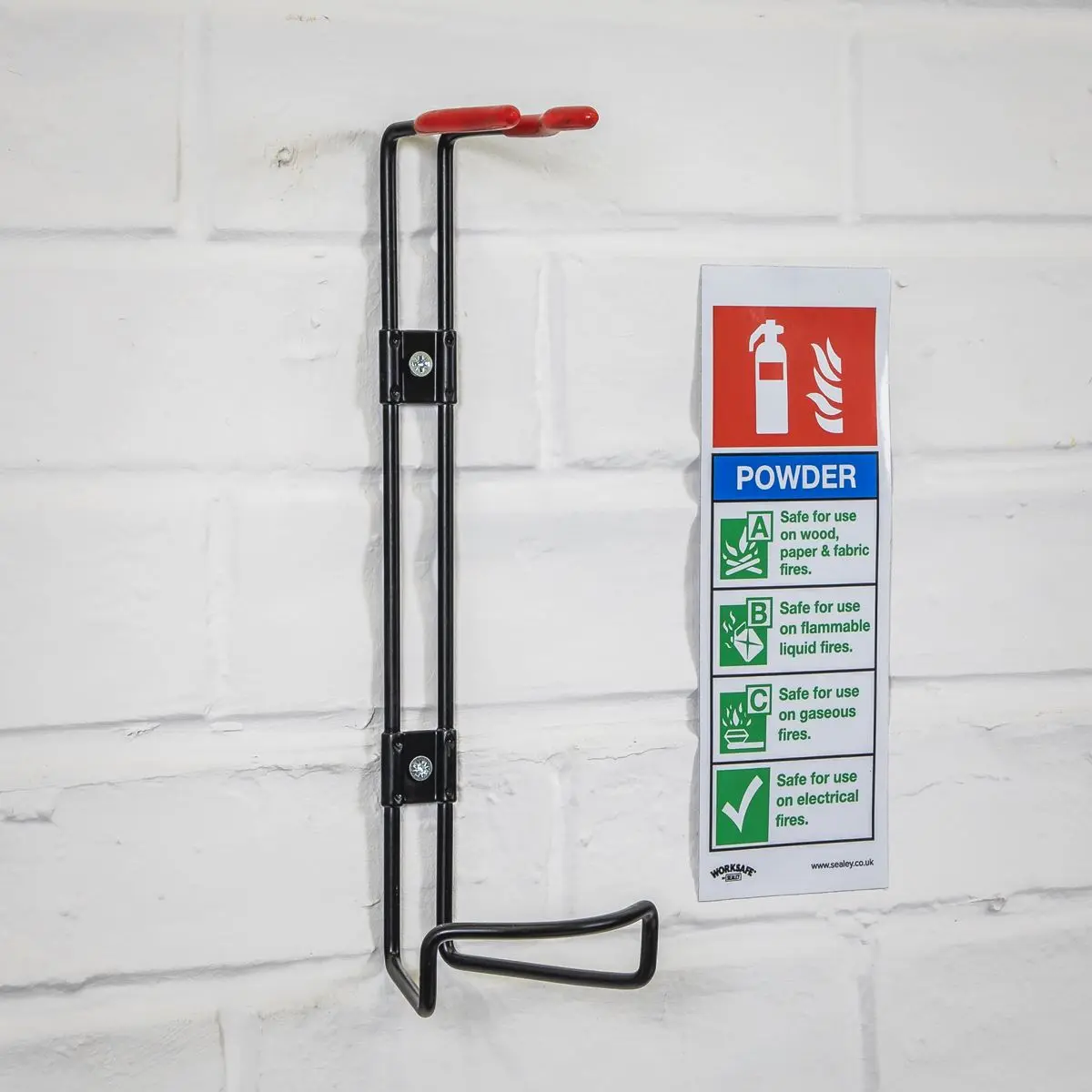 Sealey Fire Extinguisher 1kg Dry Powder - Image 7