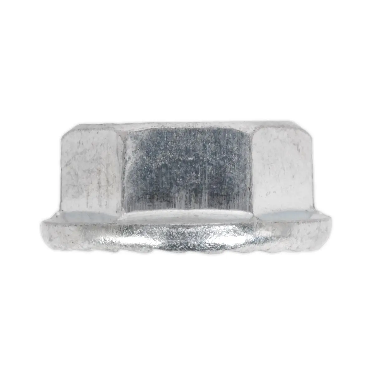 Sealey Flange Nut Serrated M10 Zinc Pack of 100 - Image 2