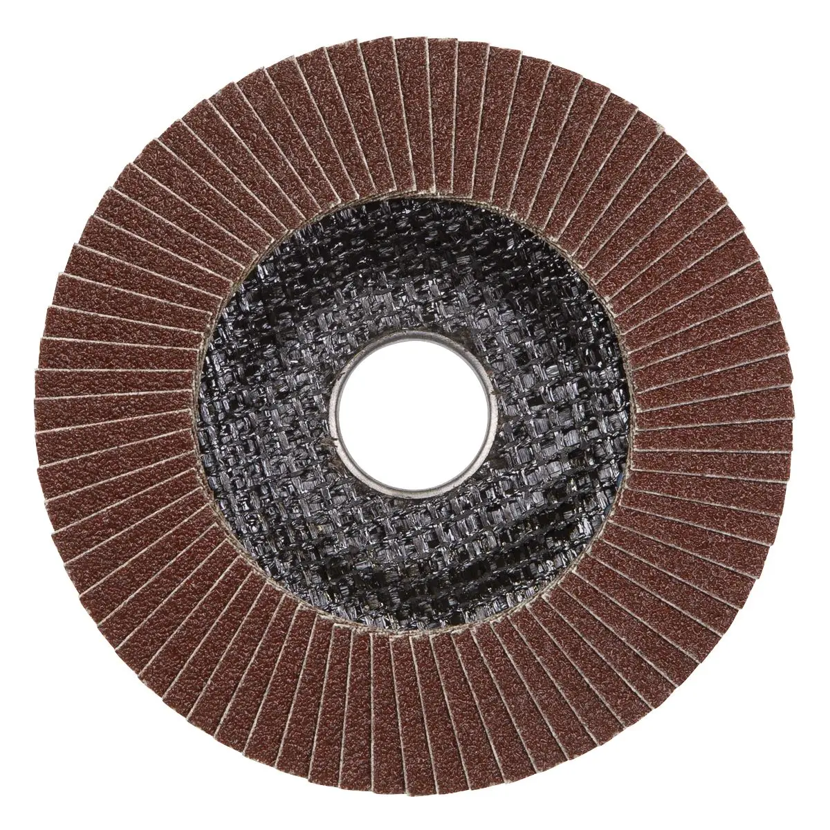 Sealey Flap Disc Aluminium Oxide Ø115mm Ø22mm Bore 120Grit - Image 3