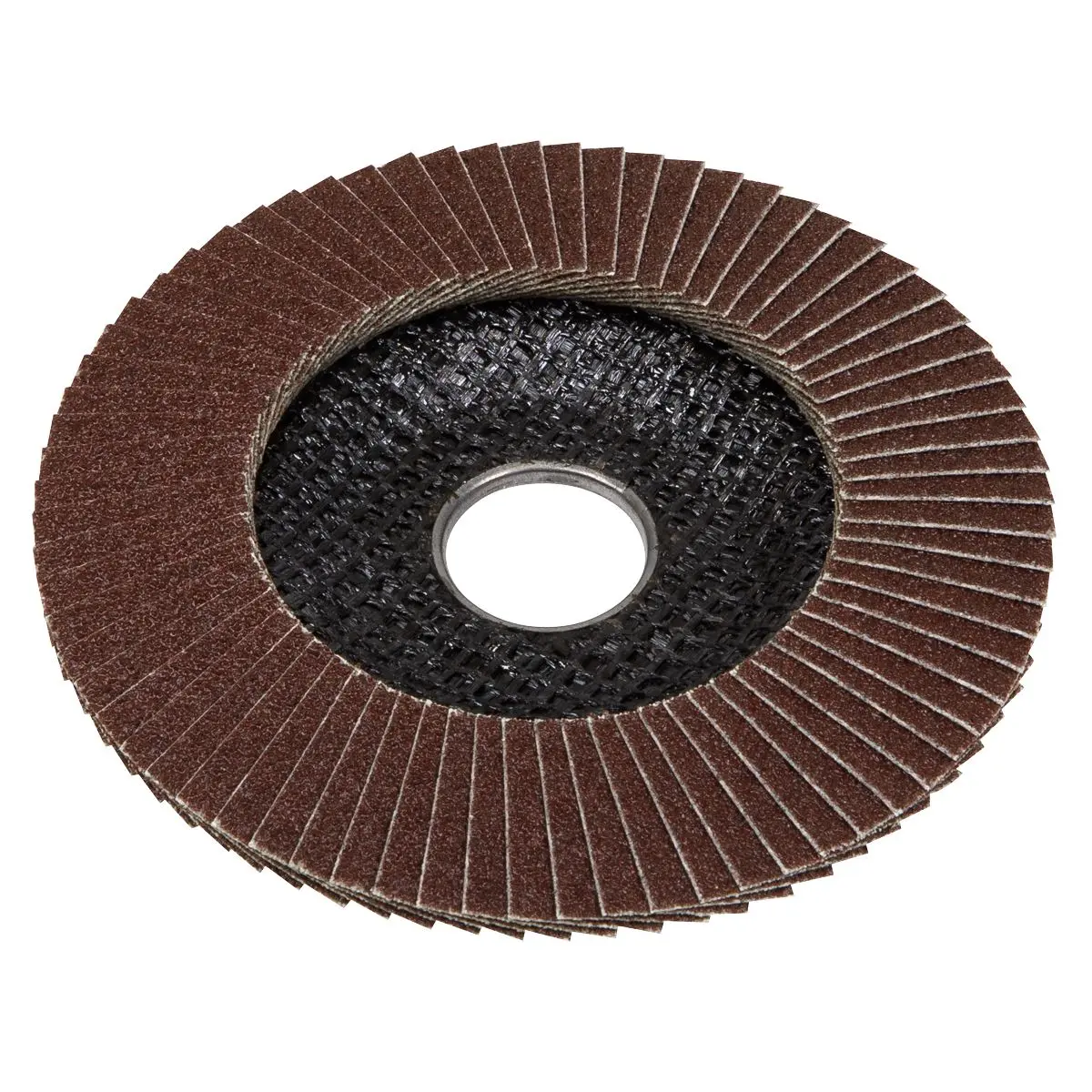 Sealey Flap Disc Aluminium Oxide Ø115mm Ø22mm Bore 120Grit - Image 4