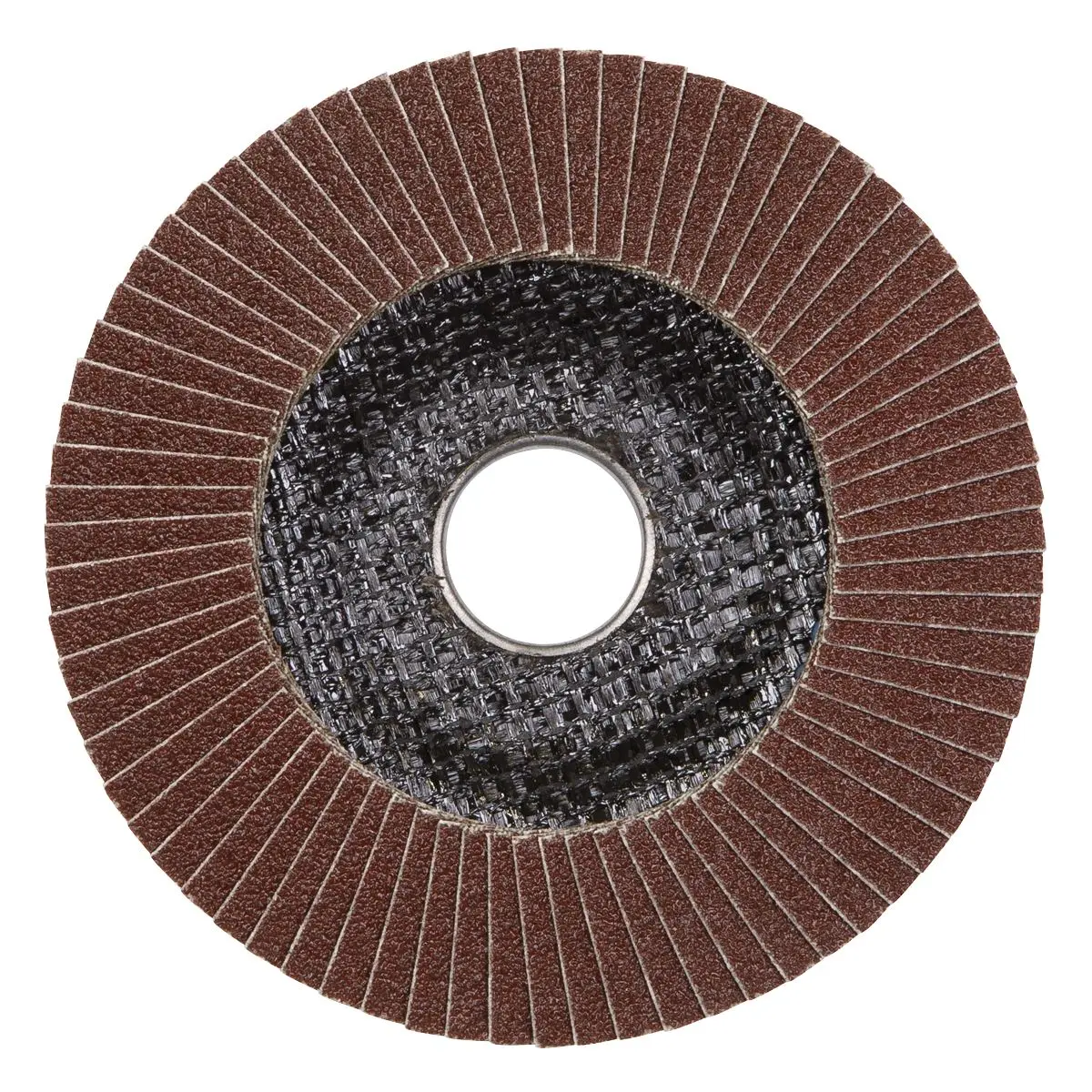 Sealey Flap Disc Aluminium Oxide Ø115mm Ø22mm Bore 60Grit - Image 6