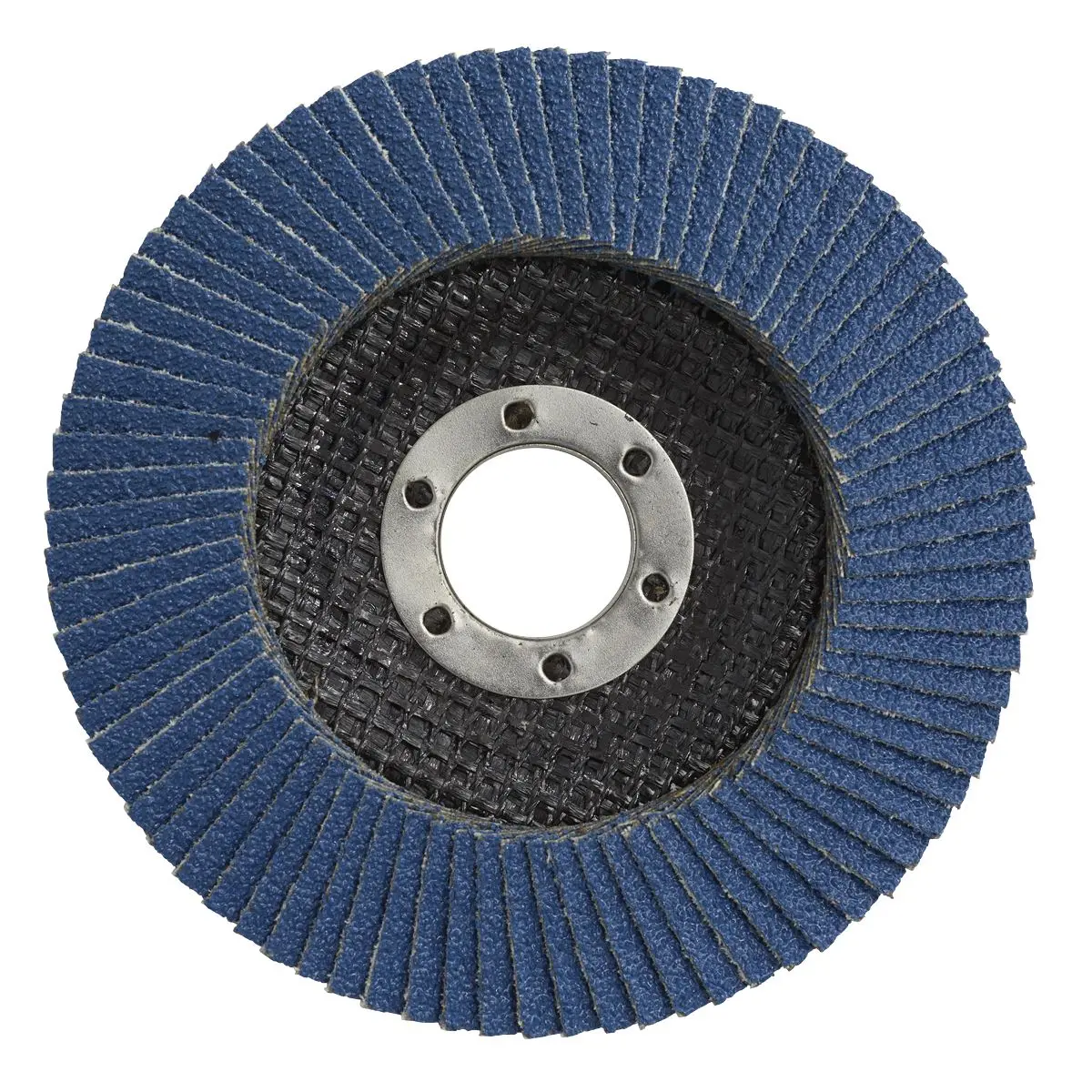 Sealey Flap Disc Zirconium Ø125mm Ø22mm Bore 120Grit - Image 7