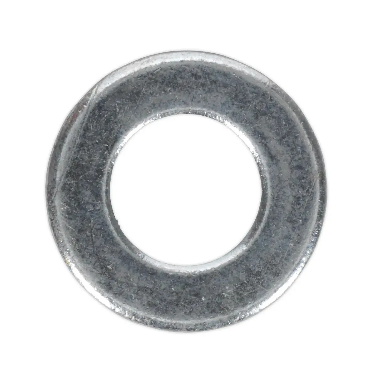 Sealey Flat Washer DIN 125 M10 x 21mm Form A Zinc Pack of 100 - Image 2