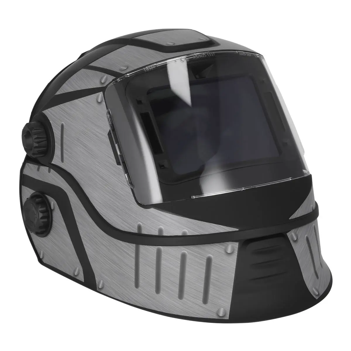 Sealey Flip-Up Welding Helmet Auto Darkening Solar Powered - Shade 9-13 - Image 12