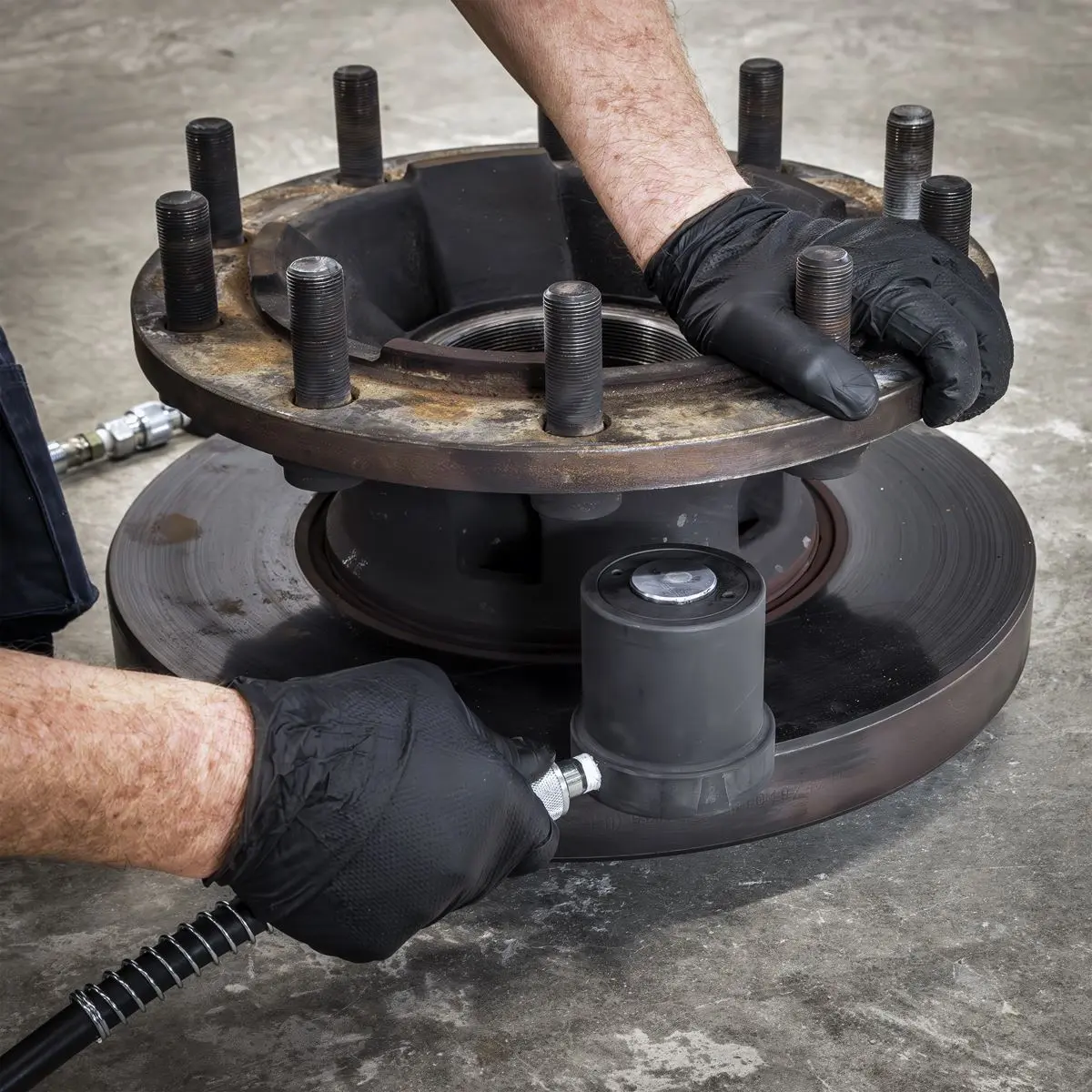 Sealey Floating Brake Disc Press Hydraulic 14 Tonne - Image 10