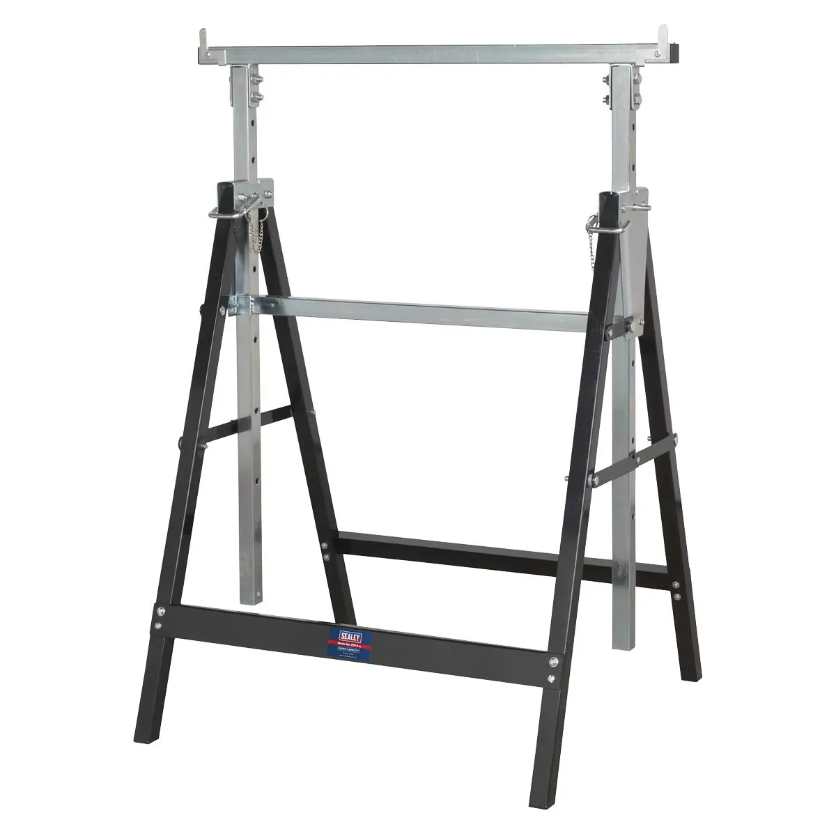 Sealey Fold Down Telescopic Trestle - 200kg Capacity - Pair - Image 10