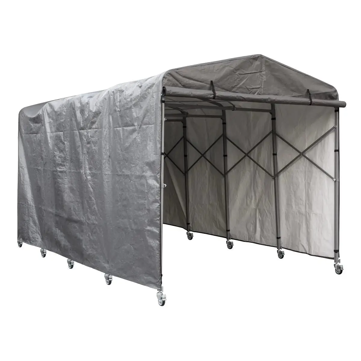 Sealey Extending Steel Garage Extension 2.5 x 4.5 x 2.5m - Image 5