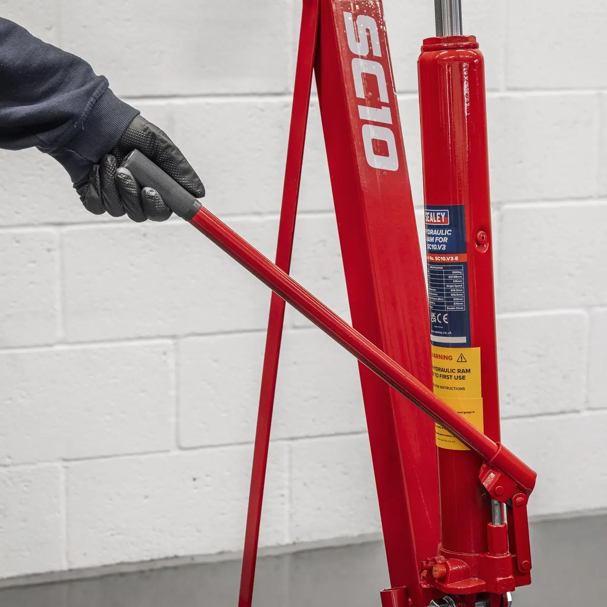 Sealey KD' Type Folding Crane 1 Tonne - Image 8