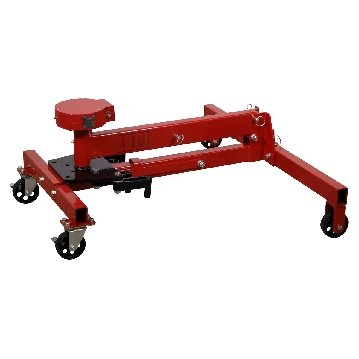 Sealey Folding 360º Rotating Engine Stand with Geared Handle Drive 450kg Capacity - Image 5