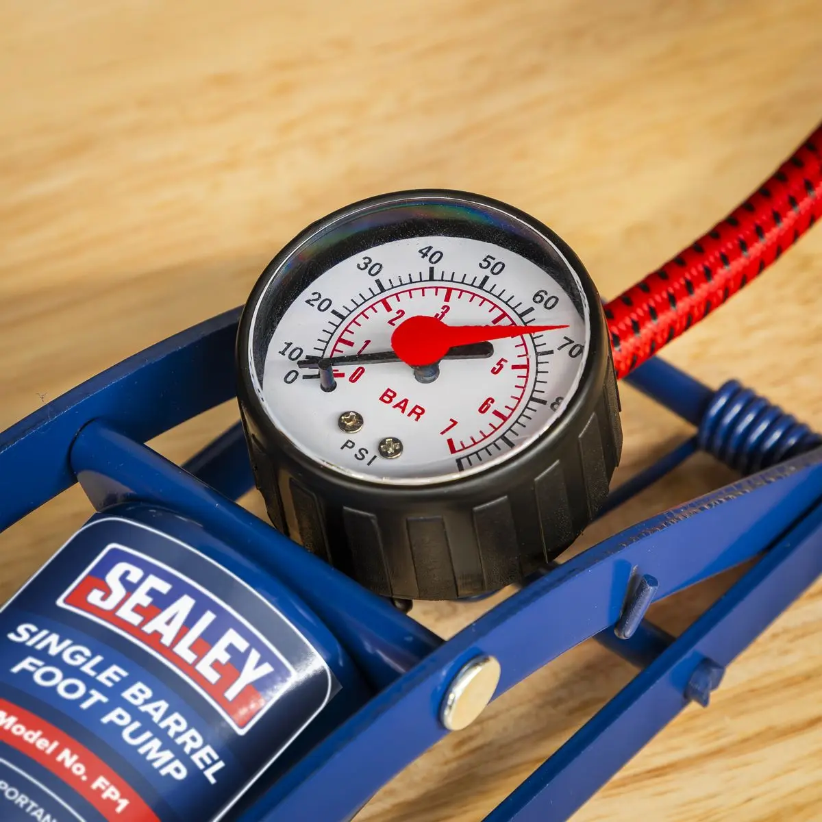 Sealey Foot Pump Single Barrel - Image 6