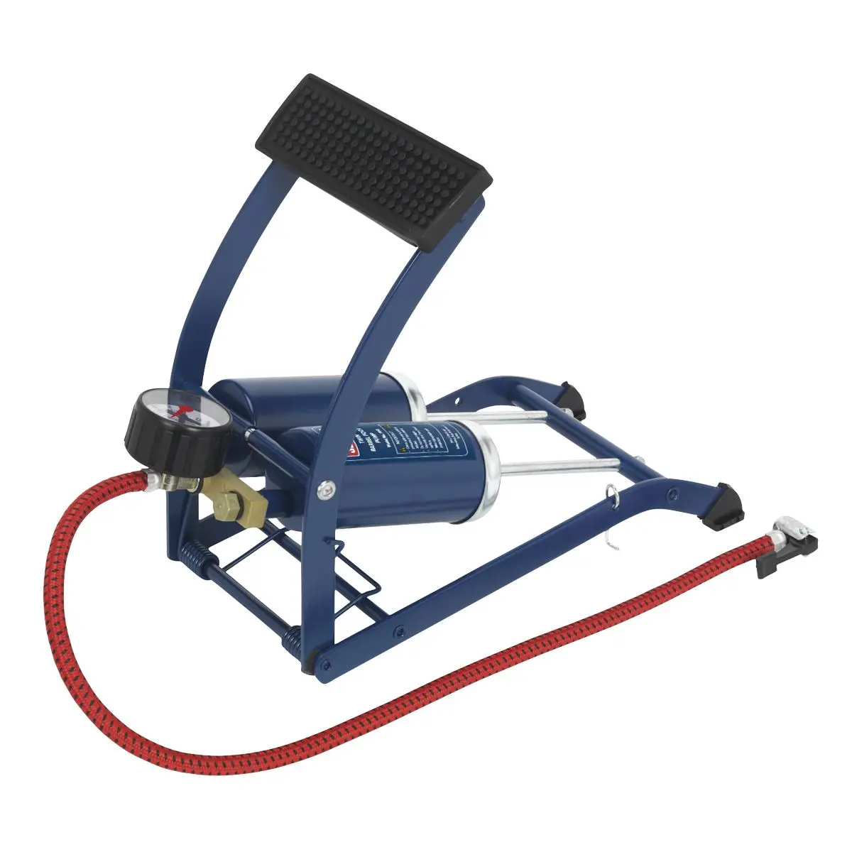 Sealey Foot Pump Twin Barrel - Image 7