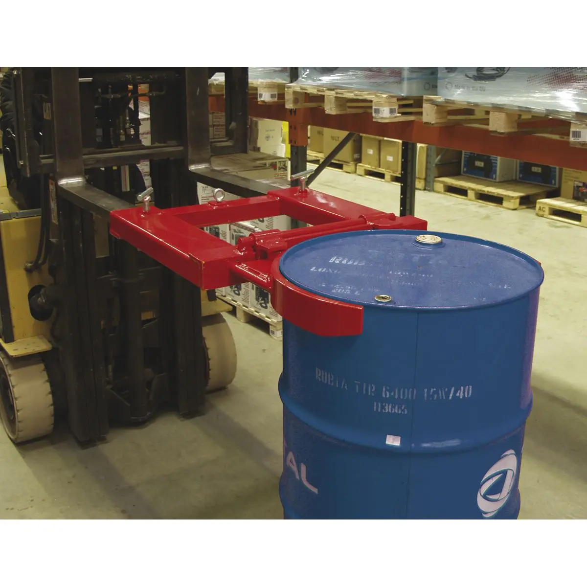 Sealey Forklift Drum Clamp Single 205L - Image 3