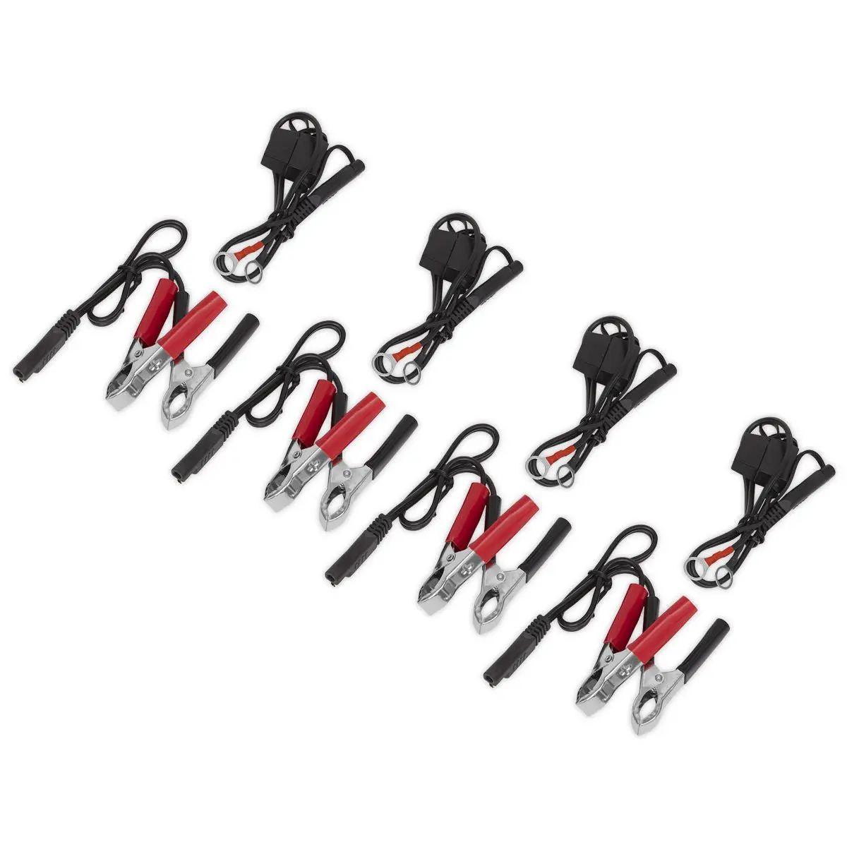 Sealey Four Bank 6/12V 8A (4 x 2A) Auto Maintenance Charger - Image 6