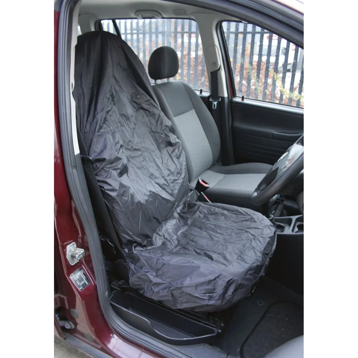 Sealey Front Seat Protector Set 2pc Lightweight - Image 2