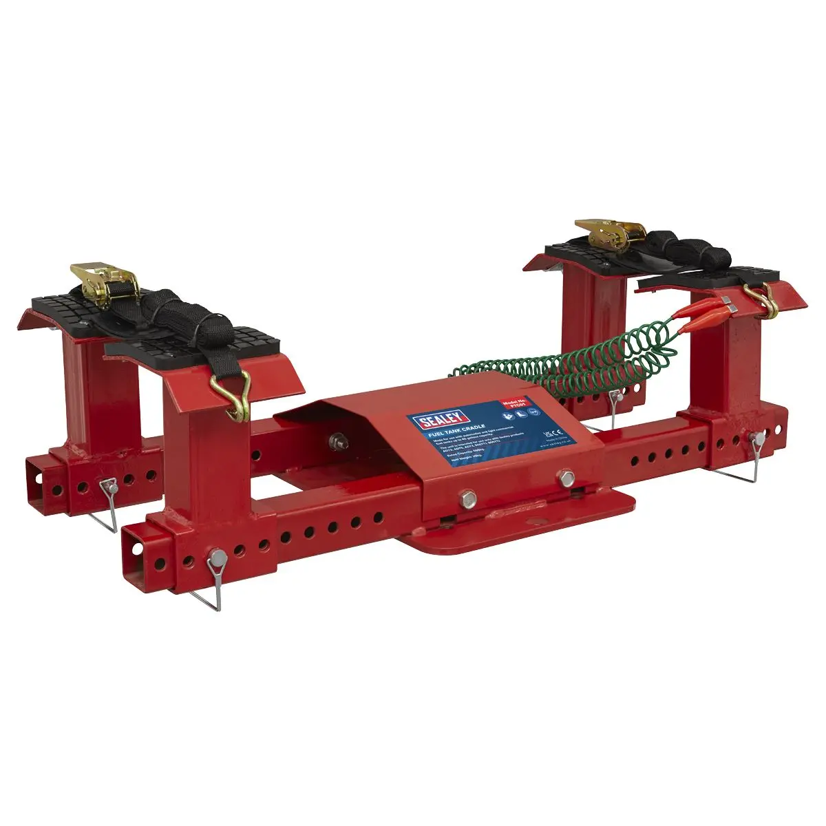 Sealey Fuel Tank Cradle & 500kg Transmission Jack Combo - Image 8