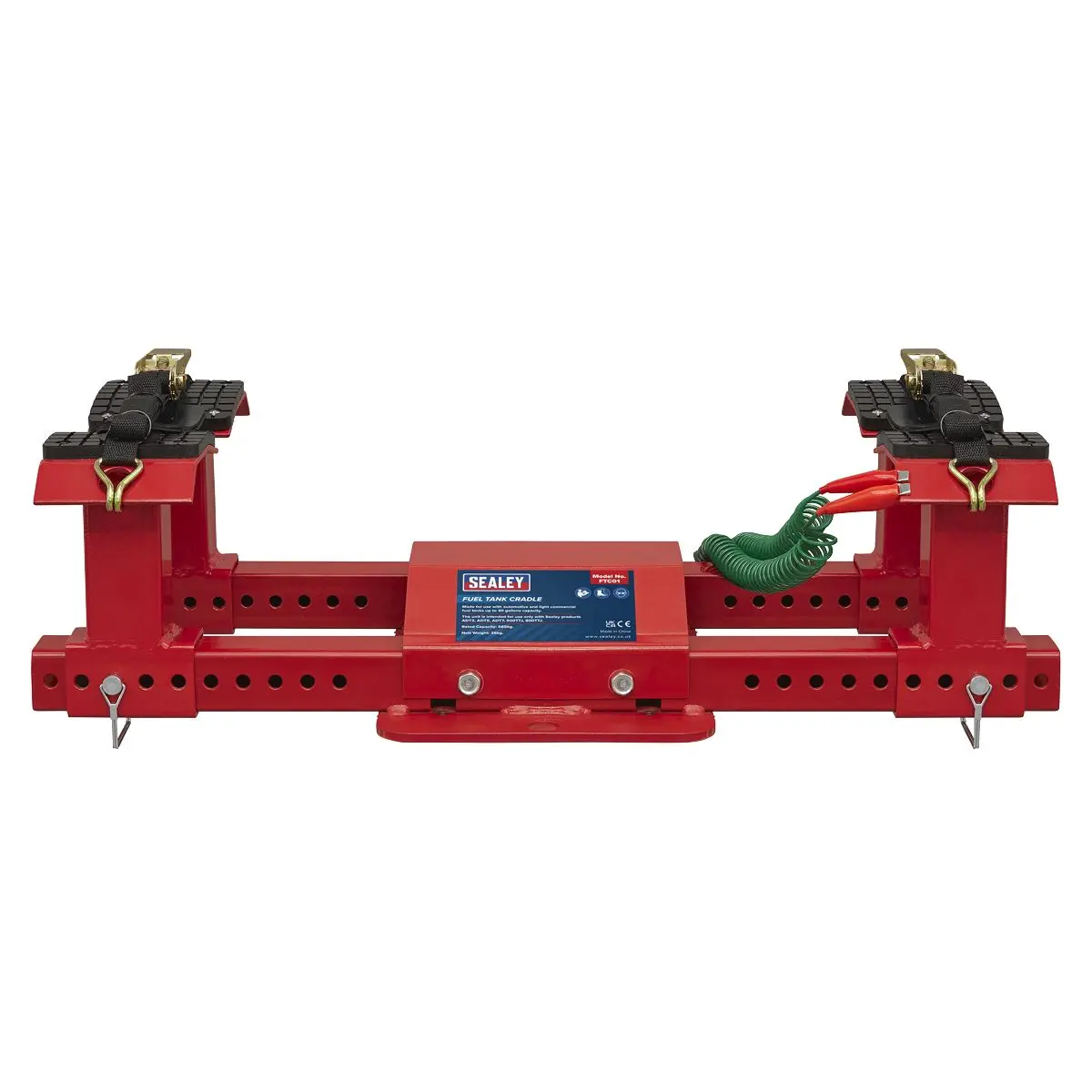 Sealey Fuel Tank Cradle and 800kg Transmission Jack Combo - Image 6