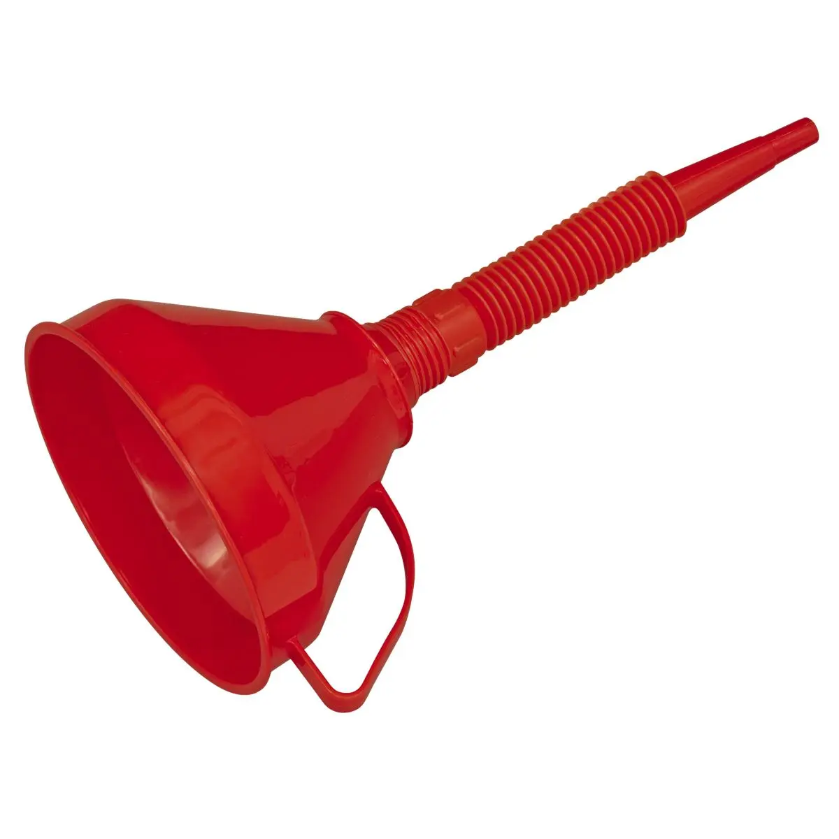 Sealey Funnel with Flexible Spout & Filter Medium Ø160mm