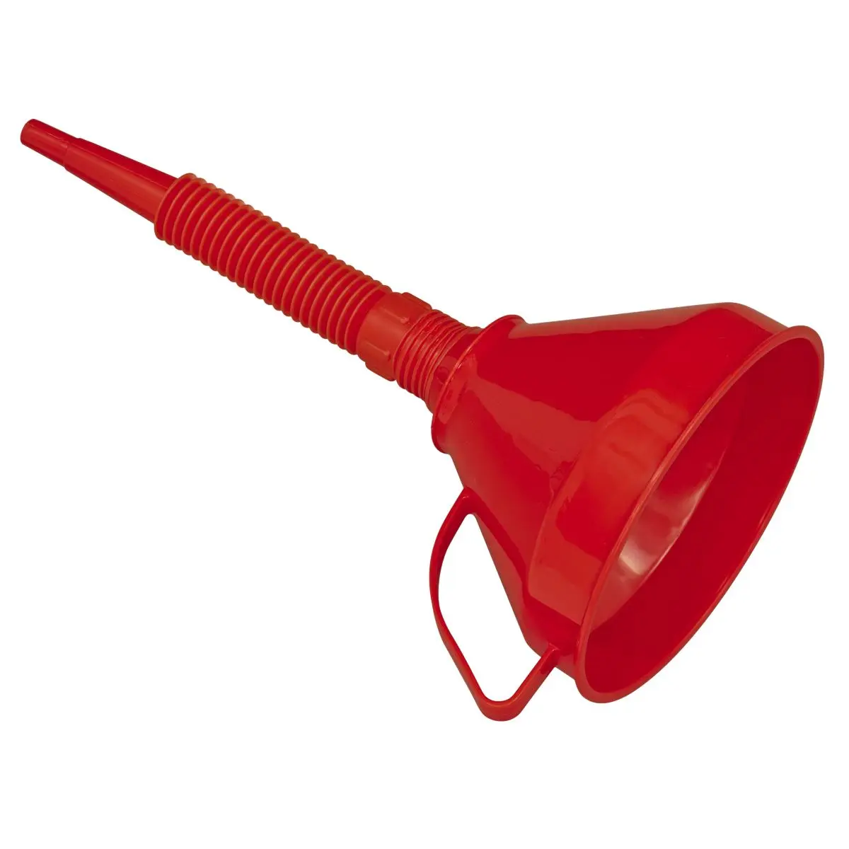 Sealey Funnel with Flexible Spout & Filter Medium Ø160mm - Image 2