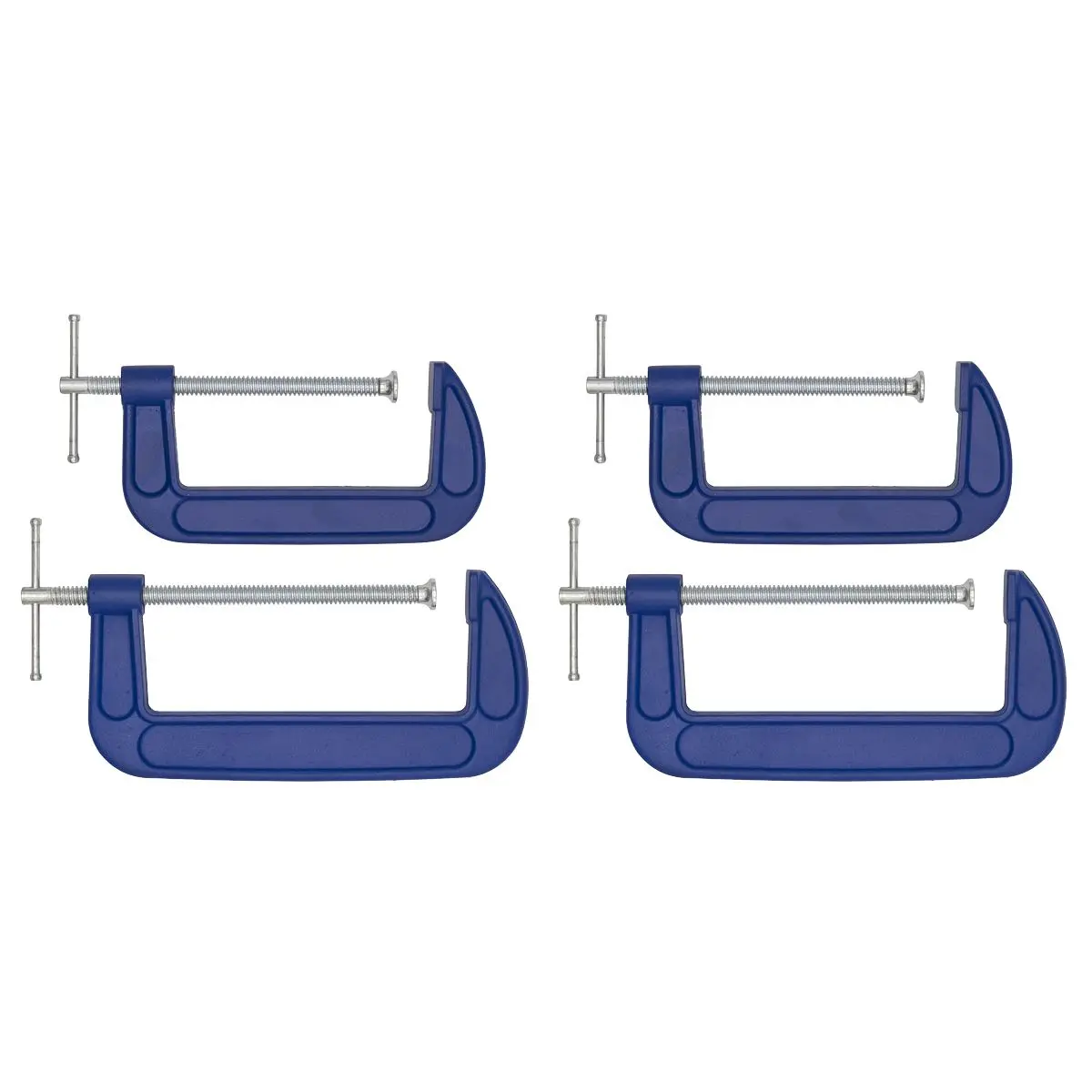 Sealey G-Clamp Set 150mm & 200mm 4pc - Image 7
