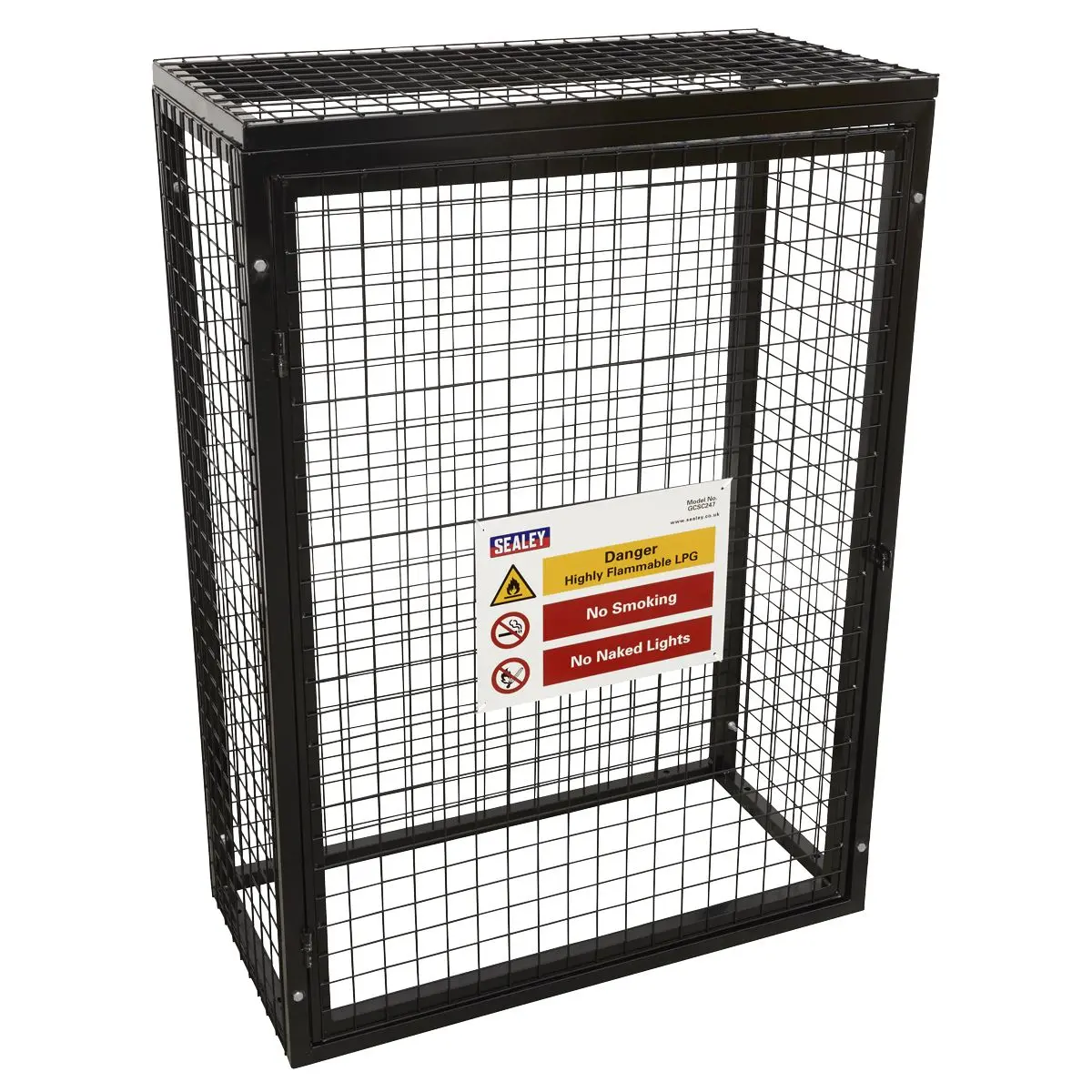 Sealey Gas Cylinder Safety Cage - 2 x 47kg Gas Cylinders