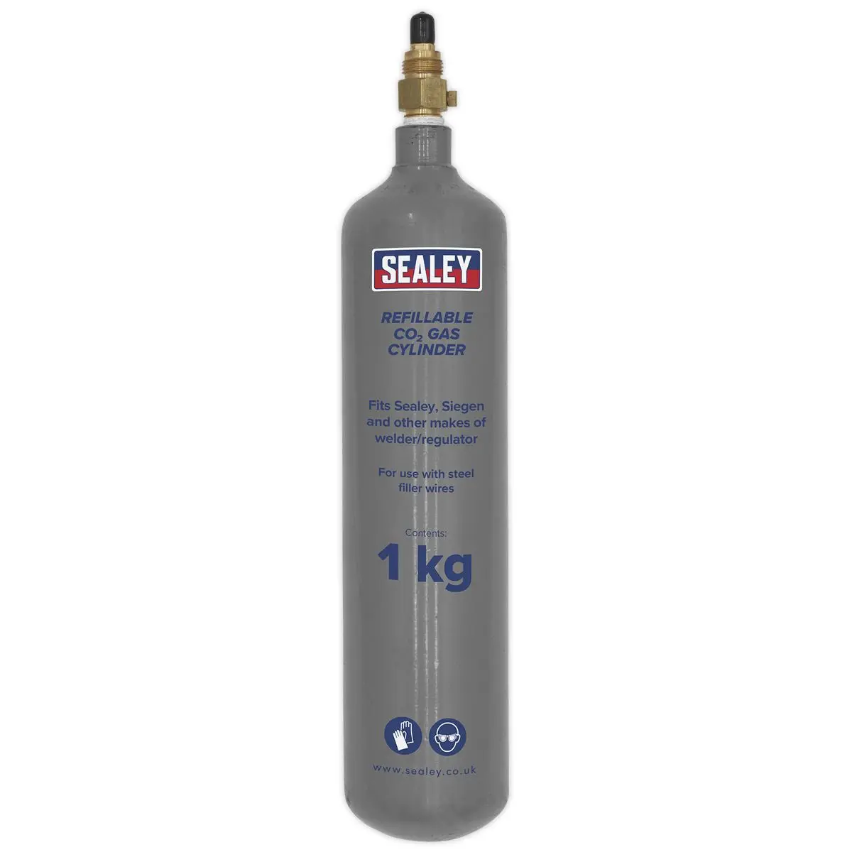 Sealey Gas Refill Carbon Dioxide 1000g - Image 2