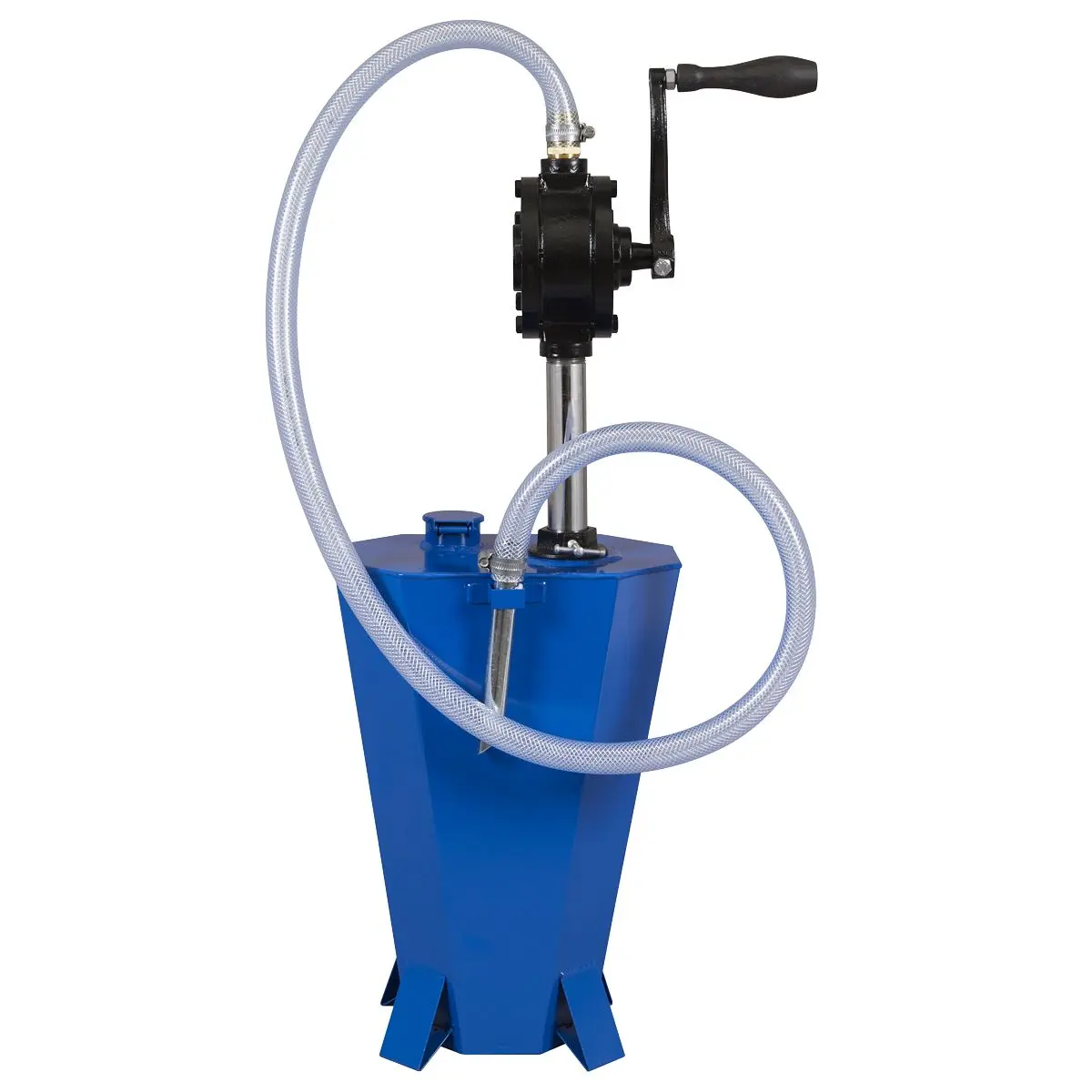 Sealey Gear Oil Pump with 10.5L Steel Reservoir - Image 6