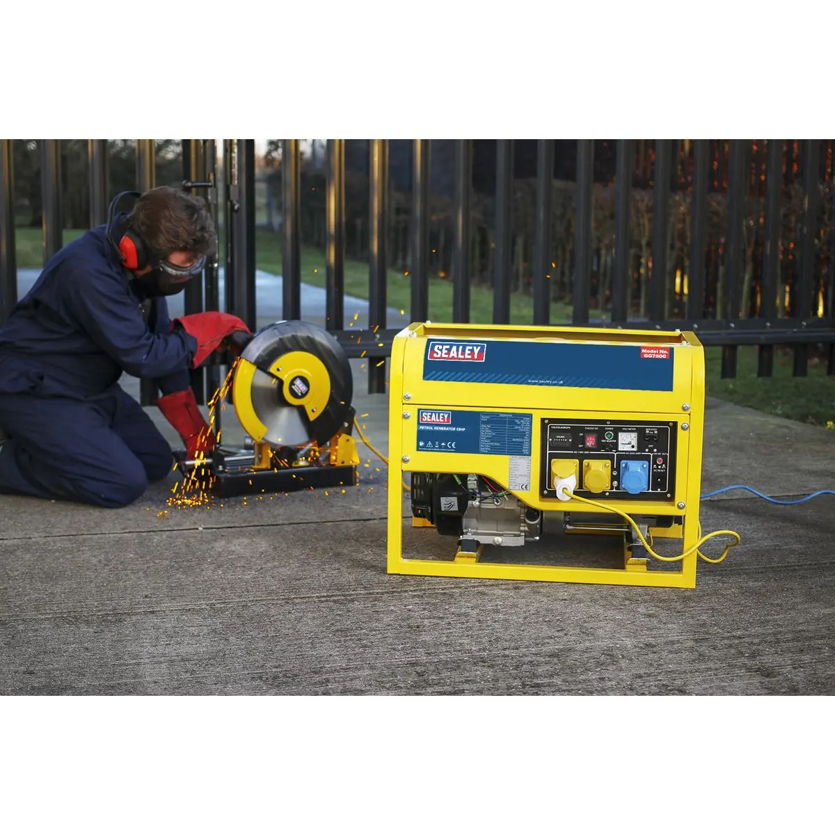 Sealey Generator 6000W 110/230V 13hp - Image 6