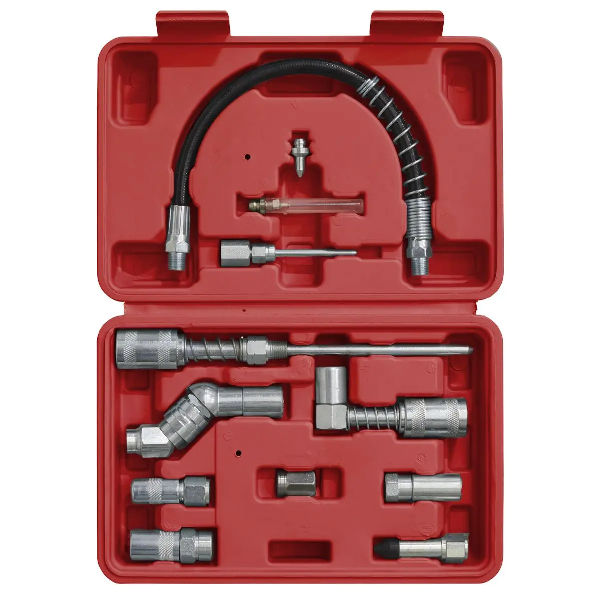 Sealey Grease Gun Adaptor Kit 12pc - Image 3