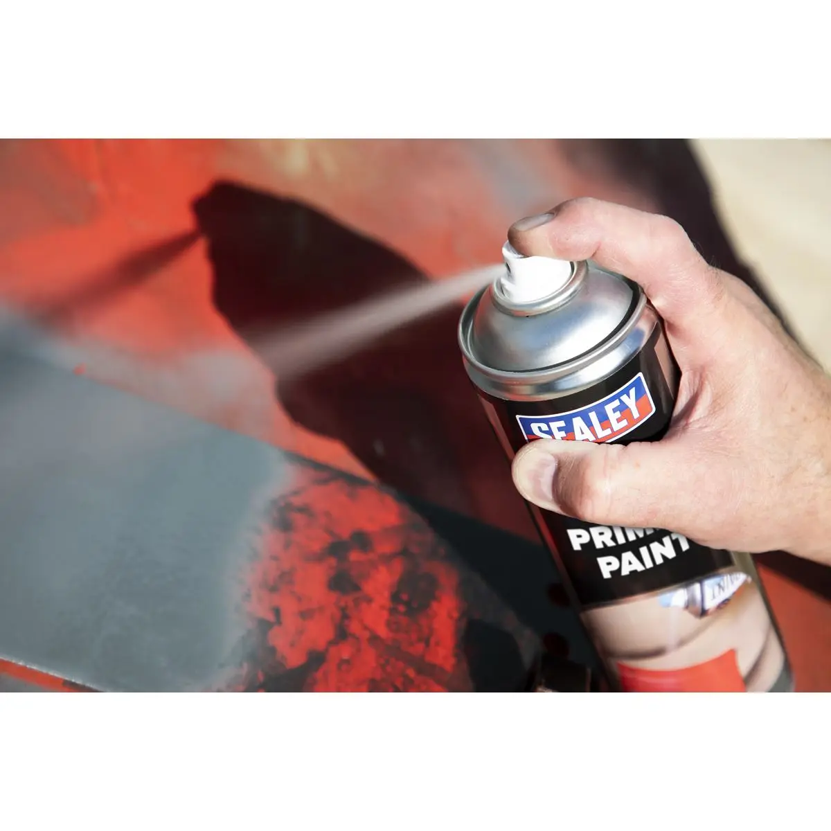 Sealey Grey Primer Paint 500ml - Image 2