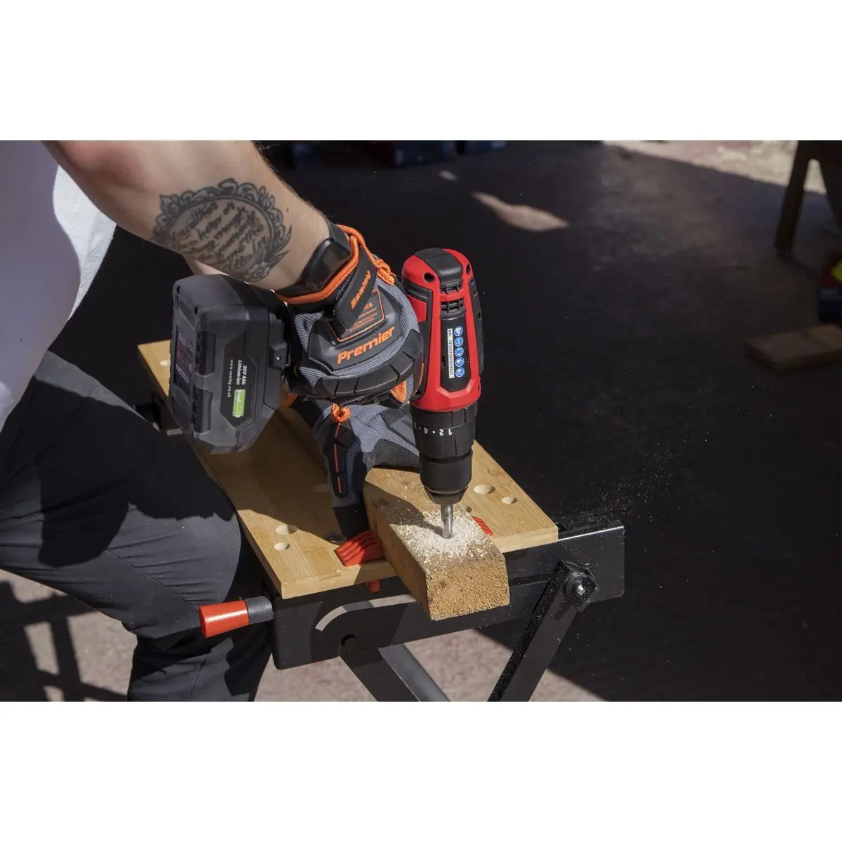 Sealey Combi Drill Ø13mm 20V SV20 Series - Body Only - Image 8