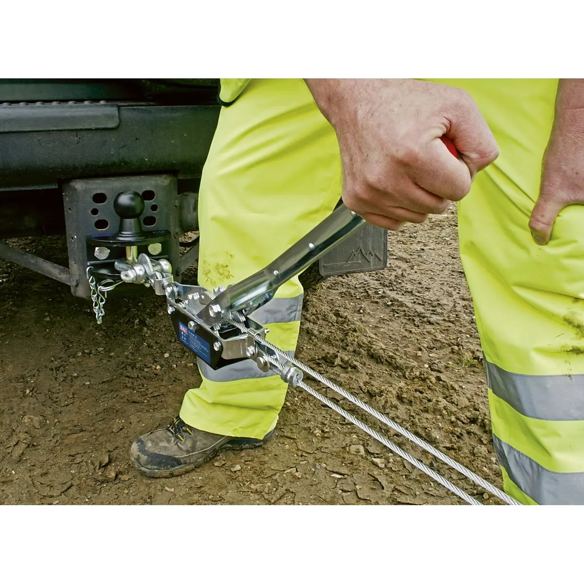 Sealey Hand Power Puller 1000kg - Image 3