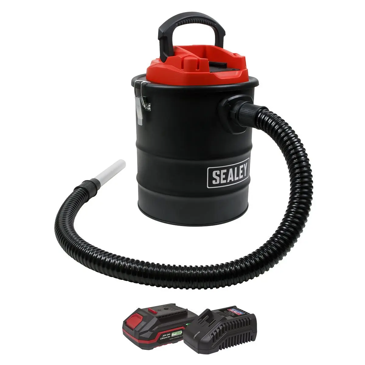 Sealey Handheld Ash Vacuum Cleaner 15L Kit 20V 2Ah SV20 Series - Image 3