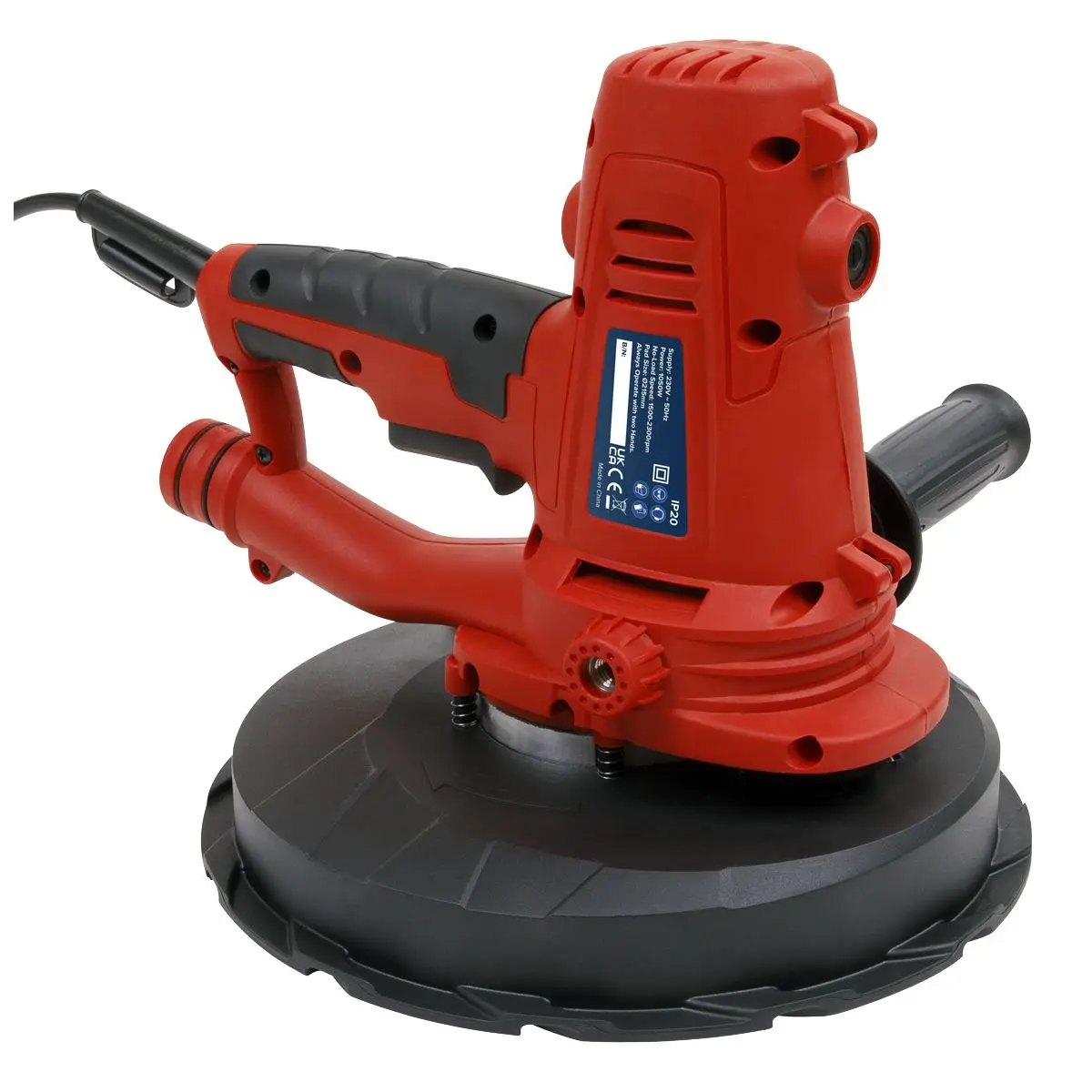 Sealey Handheld Drywall Electric Sander Ø215mm 1050W - Image 6