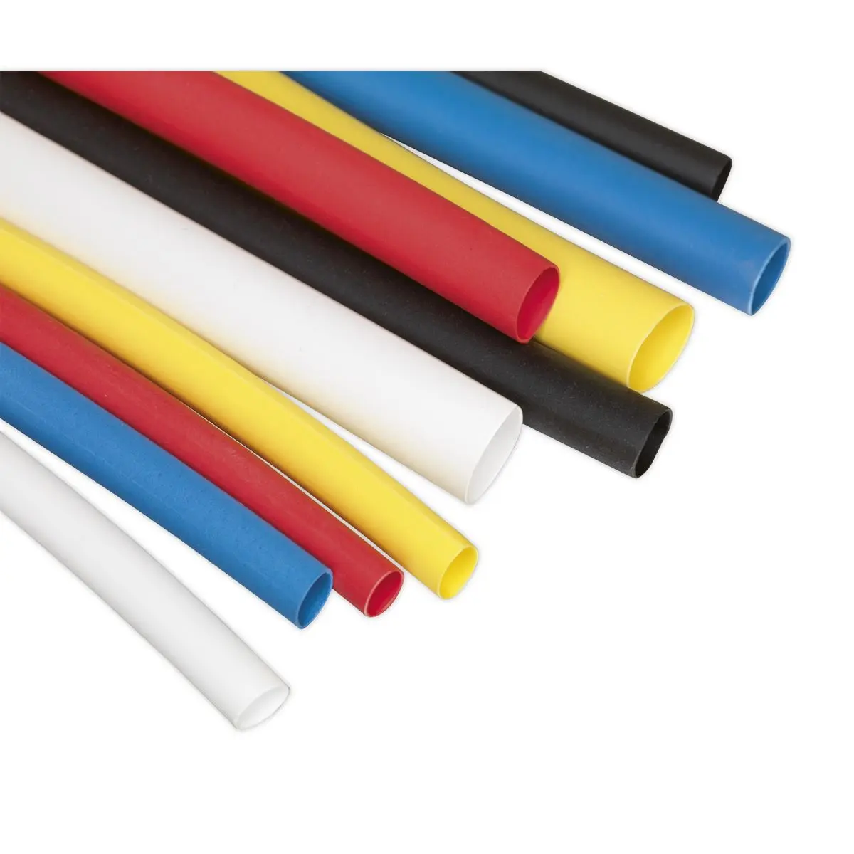 Sealey Heat Shrink Tubing Assortment 190pc 50mm Mixed Colours - Image 2