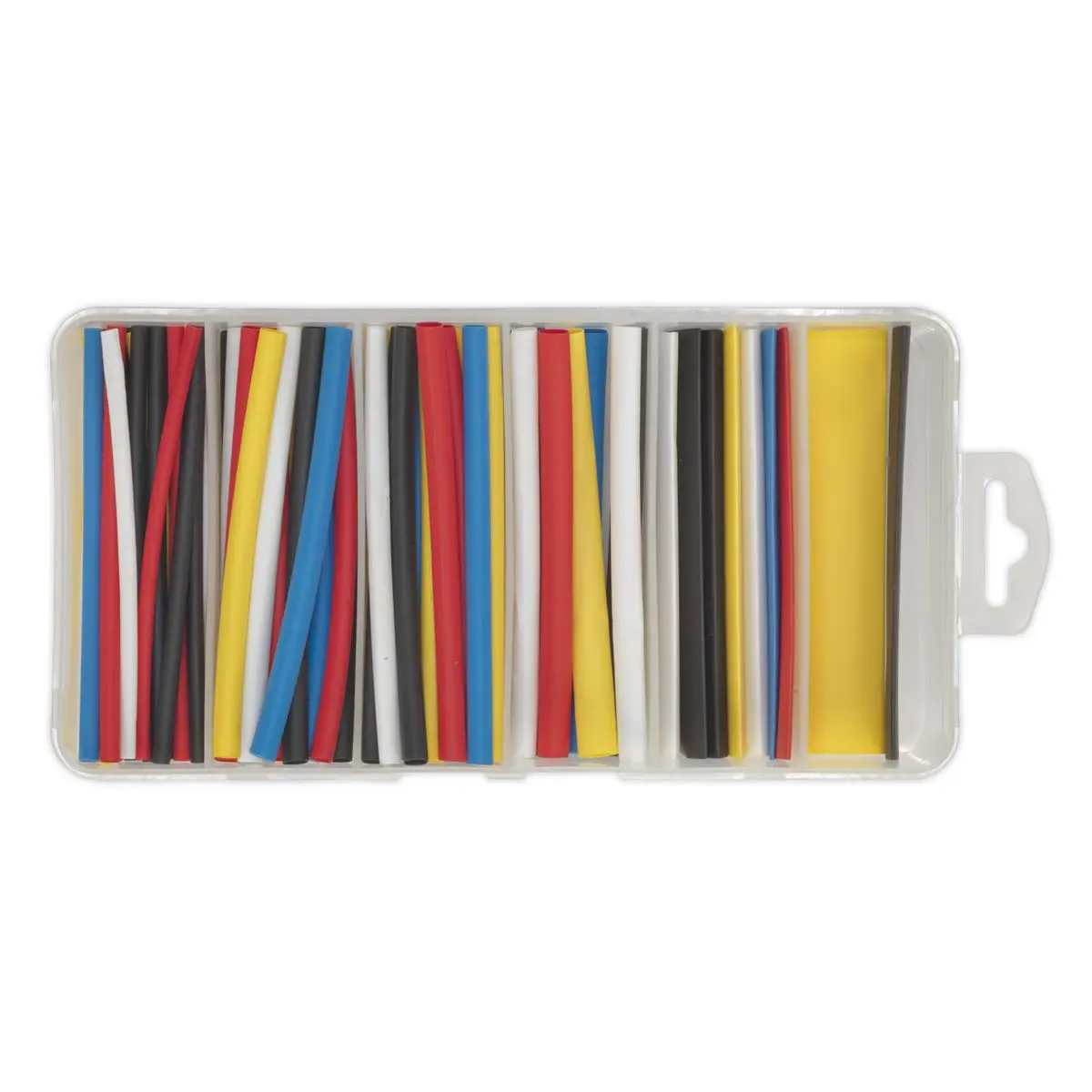Sealey Heat Shrink Tubing Assortment 95pc 100mm Mixed Colours - Image 2