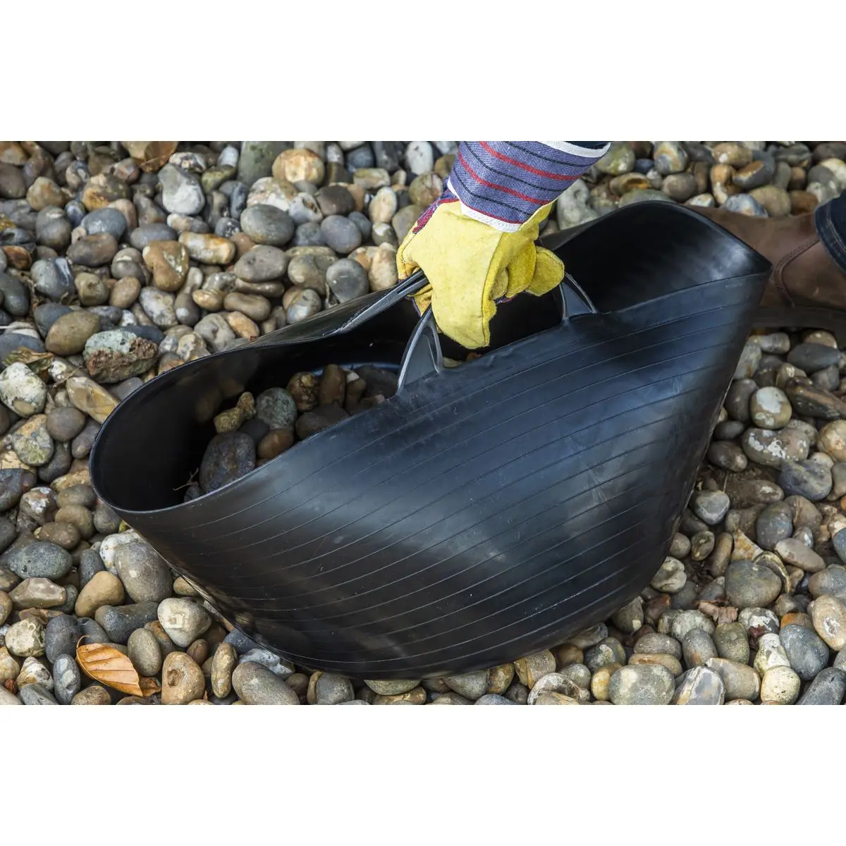 Sealey Heavy-Duty Flexi Tub 30L - Black - Image 5