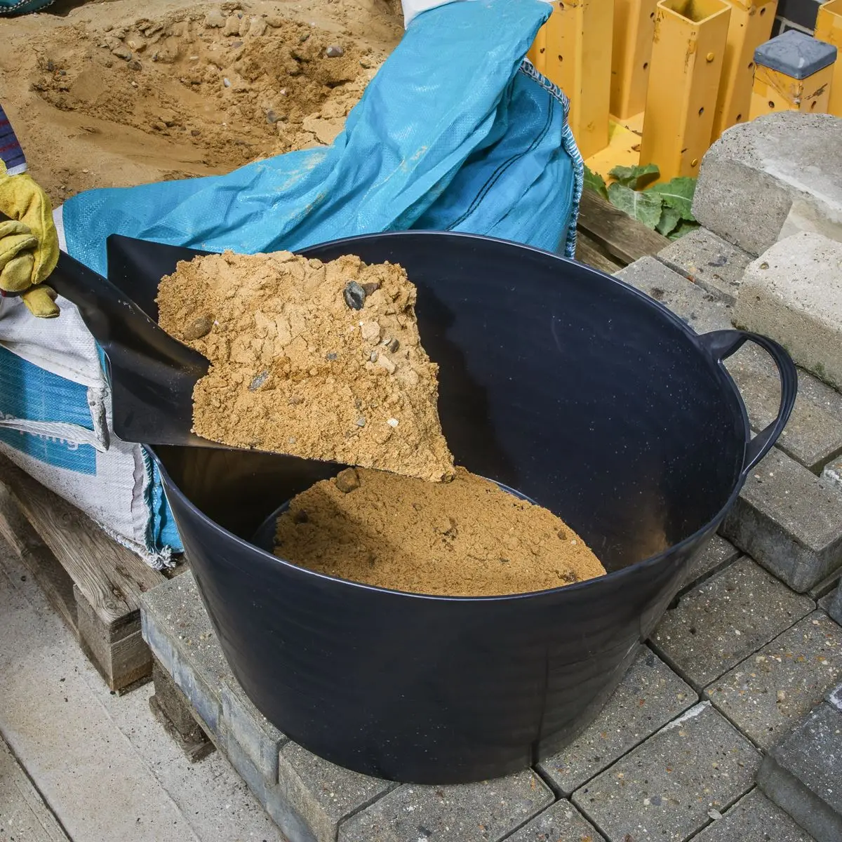 Sealey Heavy-Duty Flexi Tub 65L - Black - Image 6