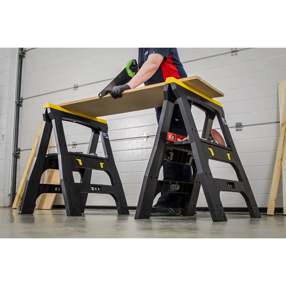 Sealey Heavy-Duty Folding Composite Trestle - Image 3