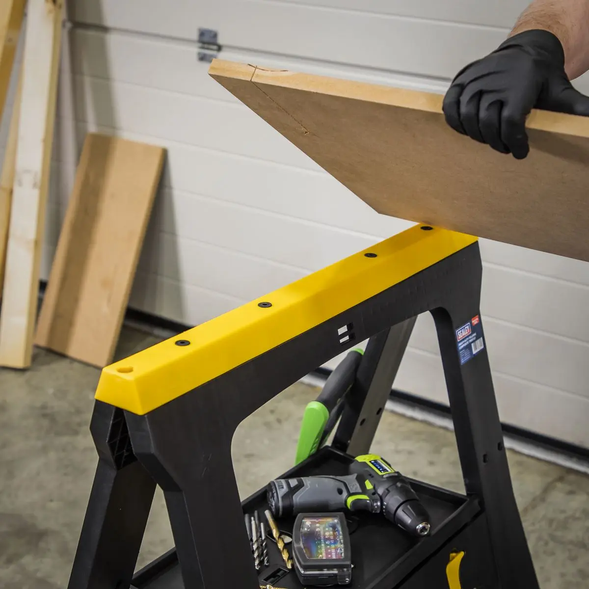 Sealey Heavy-Duty Folding Composite Trestle - Image 4