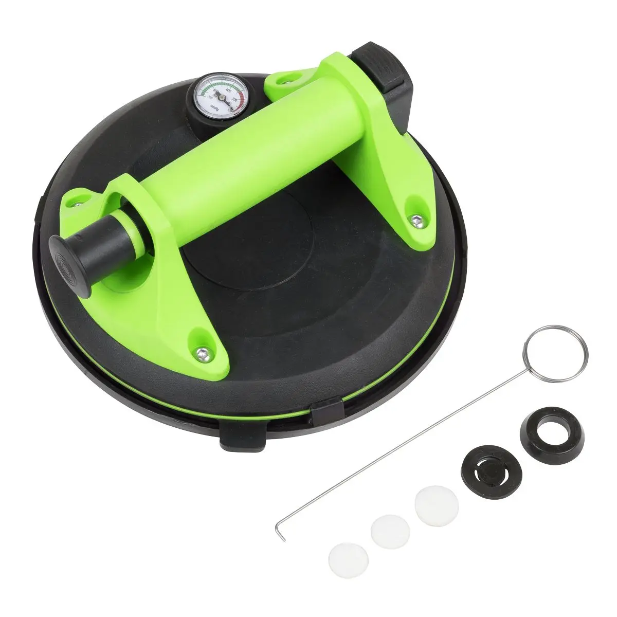 Sealey Heavy Lift Suction Cup with Vacuum Grip Pressure Gauge - Image 8
