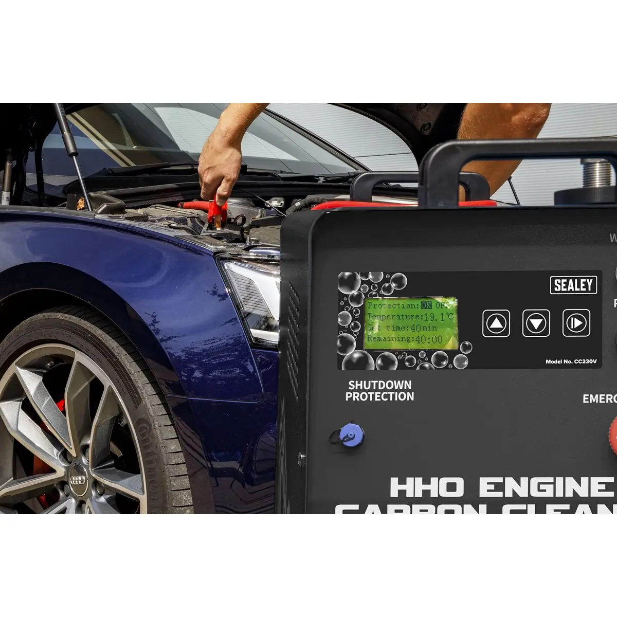 Sealey HHO Engine Carbon Cleaner 230V - Image 8