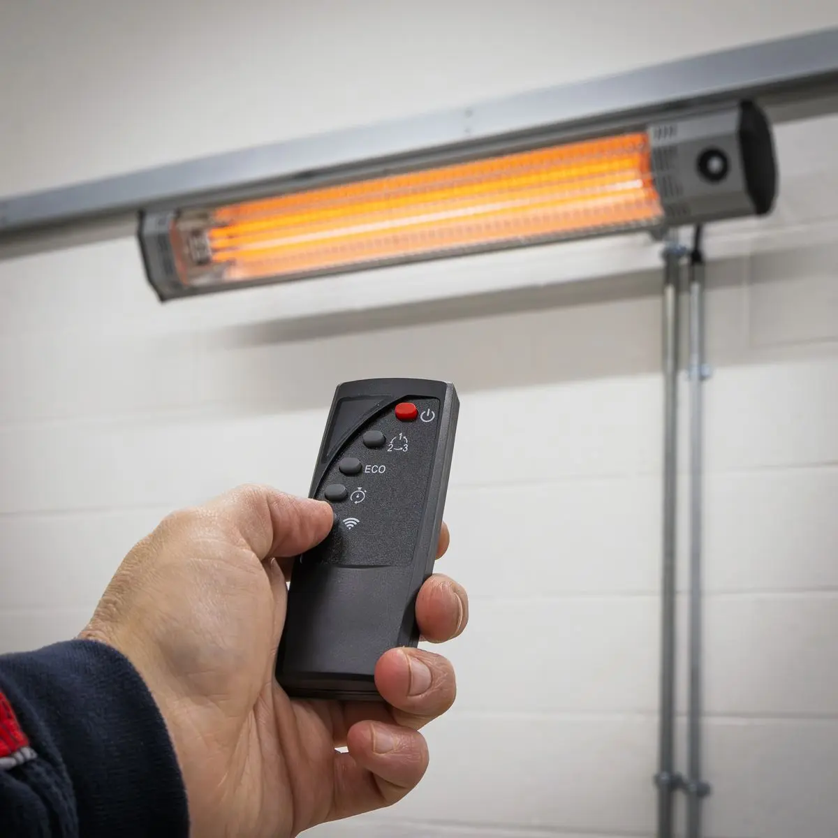 Sealey High Efficiency Wall Mounting Infrared Short Wave Heater 6000W - Image 5