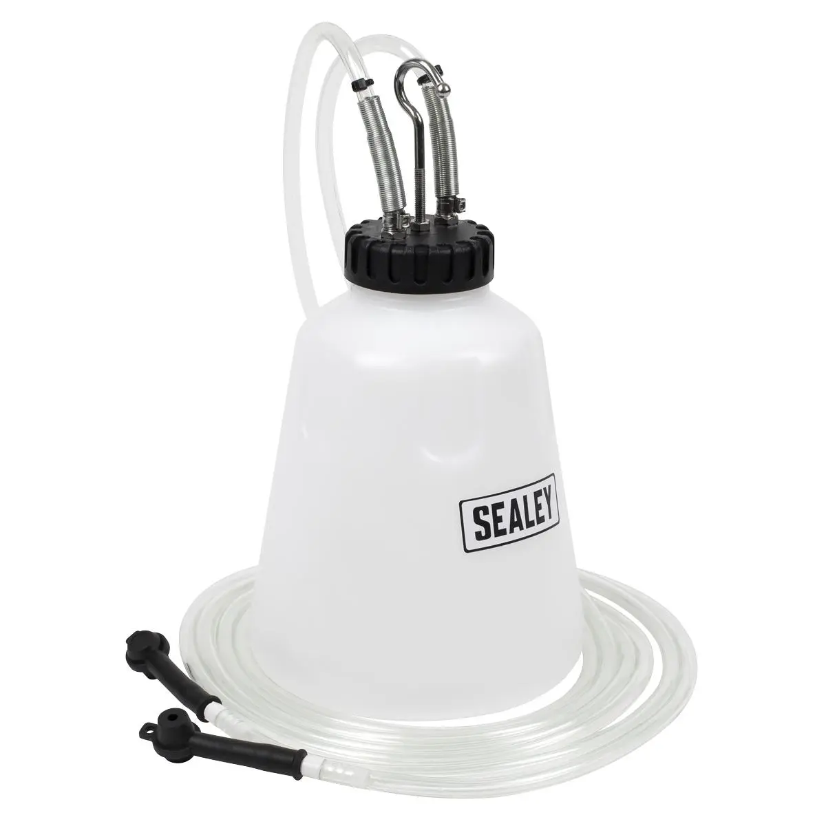 Sealey High Flow Twin Pipe Brake Bleed Bottle 2L