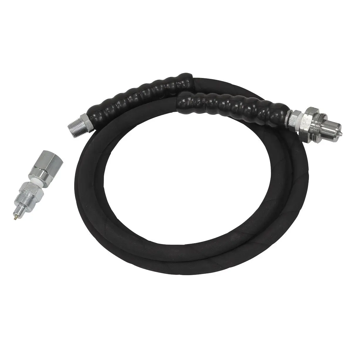 Sealey High Pressure Hydraulic Hose 3/8" & 3/8" to 1/4" Adaptor