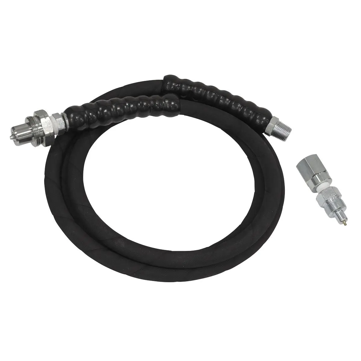 Sealey High Pressure Hydraulic Hose 3/8" & 3/8" to 1/4" Adaptor - Image 3