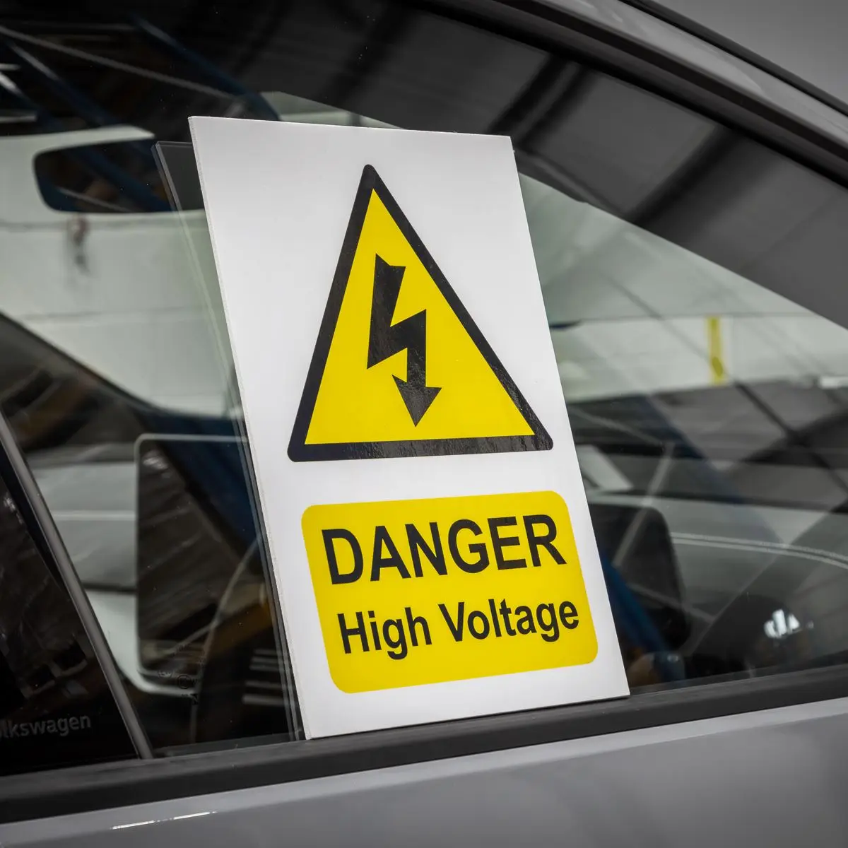 Sealey High Voltage Warning Sign 200 x 300mm - Image 5