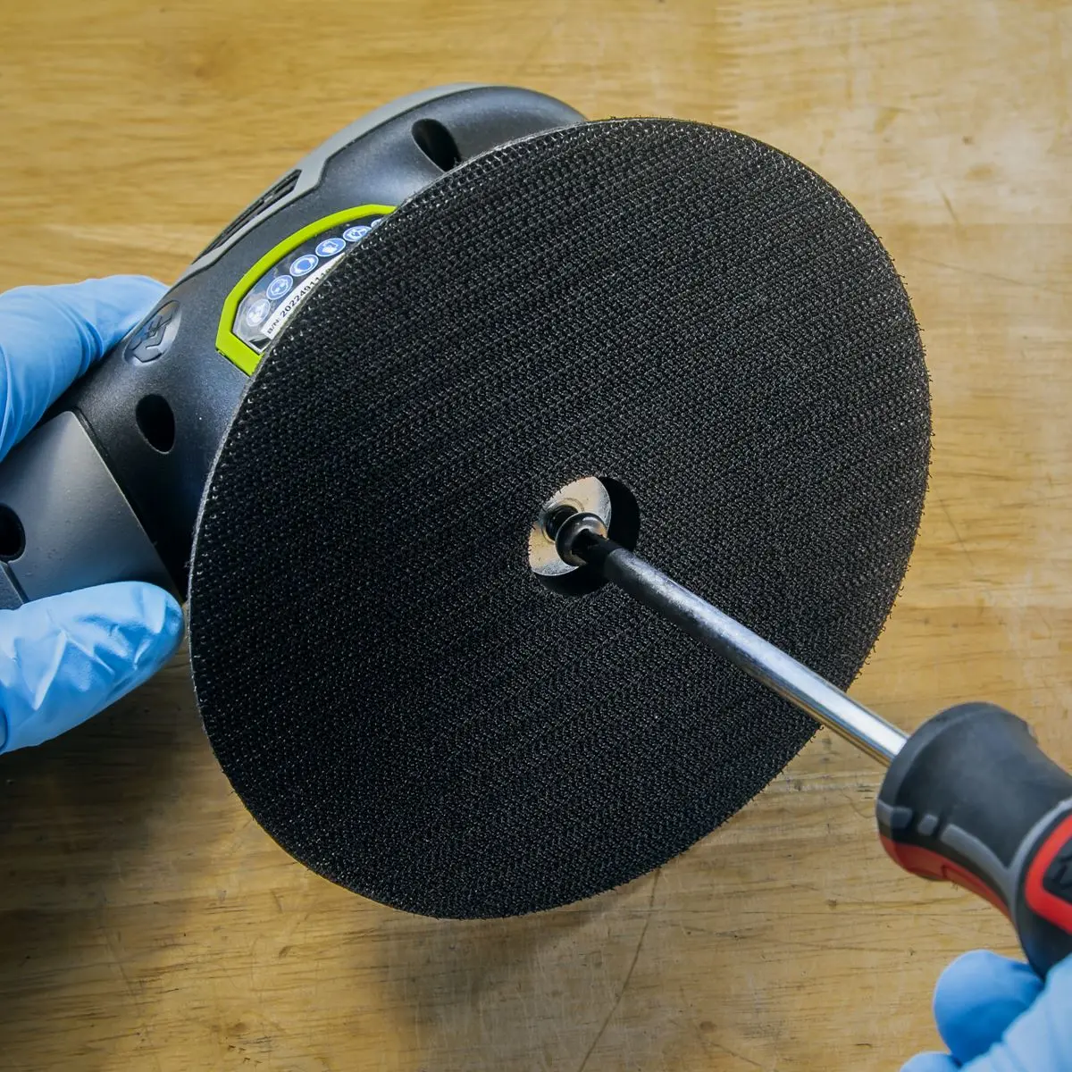 Sealey Hook-and-Loop Backing Pad - M6 Ø150mm - Image 6