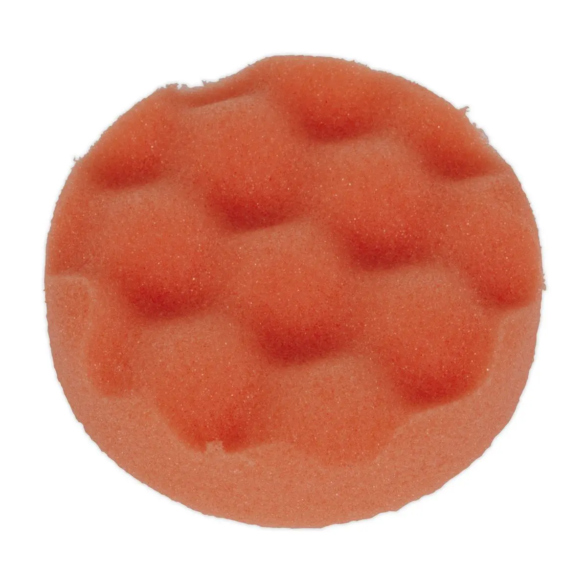 Sealey Hook and Loop Compounding Foam Head 80mm x 25mm Orange Firm - Image 2