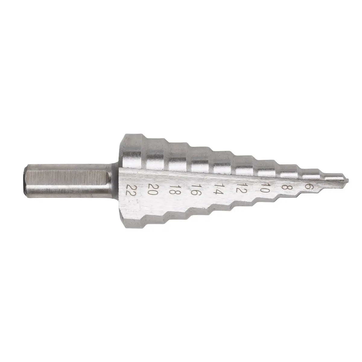 Sealey HSS 4341 Step Drill Bit 4-22mm Double Flute - Image 5