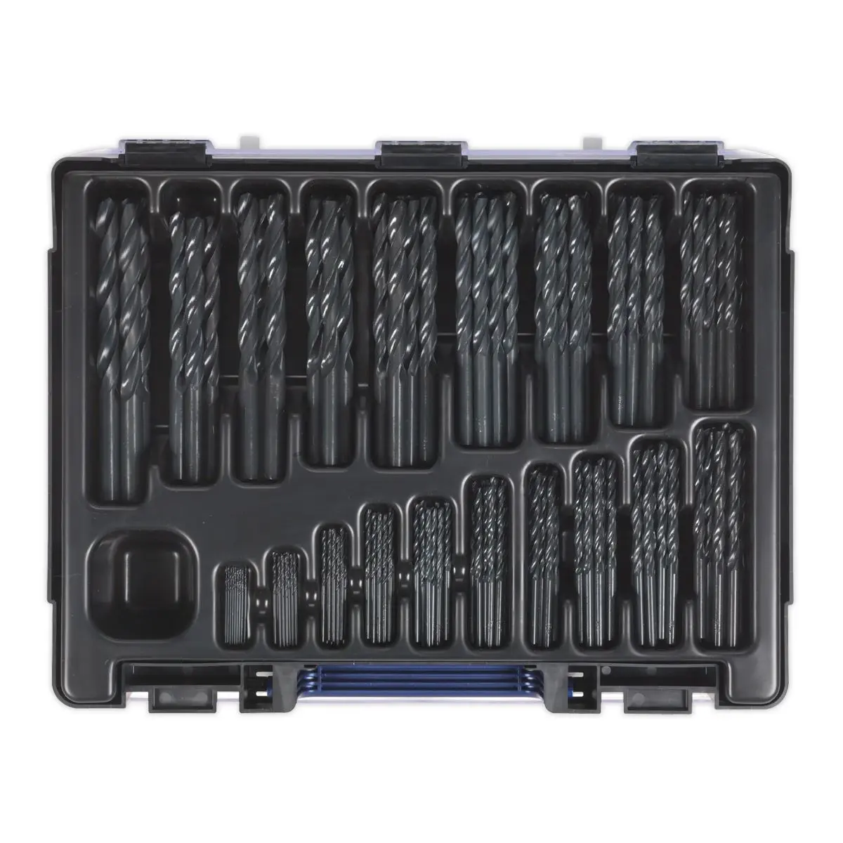 Sealey HSS Roll Forged Drill Bit Assortment 170pc Ø1-10mm - Image 3